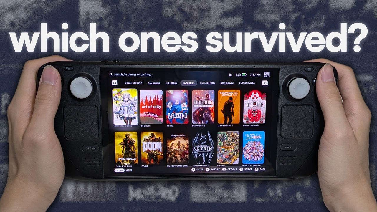 The games my handheld killed